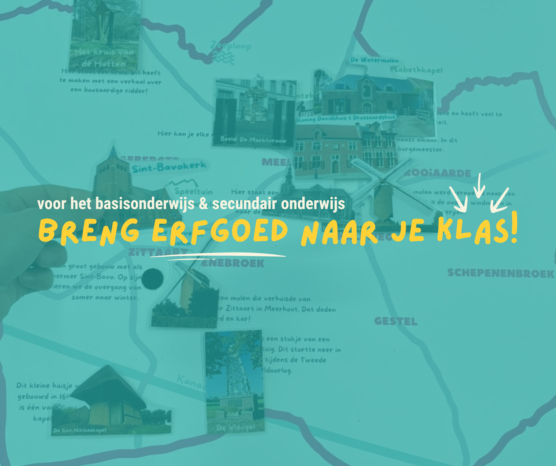 Breng erfgoed naar je klas met een erfgoedklasbak